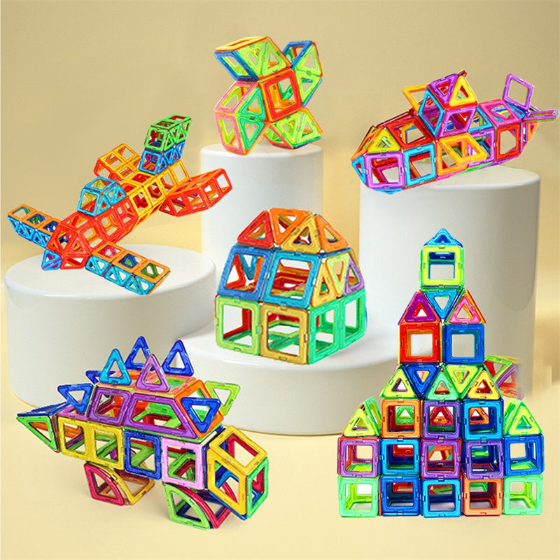 Magnetische Bauklötze DIY – Kreatives Konstruktionsspiel für Kinder | Spielen macht schlau