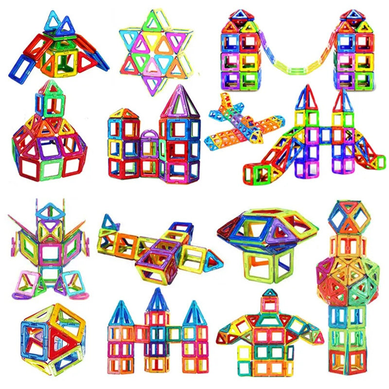 Magnetische Bauklötze DIY – Kreatives Konstruktionsspiel für Kinder | Spielen macht schlau
