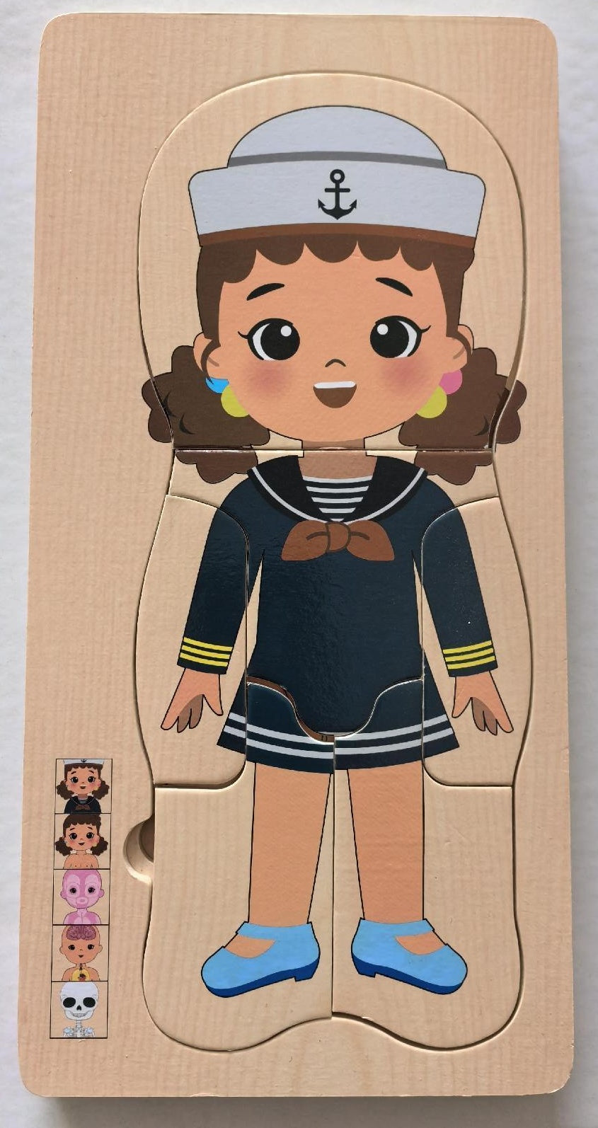 Montessori Mehrschicht Holzpuzzle – Lernspielzeug zur frühkindlichen Förderung